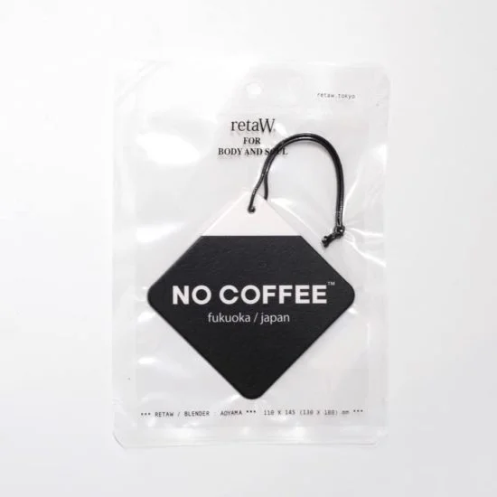 NO COFFEE × retaW car tag “NO*” 写真 5