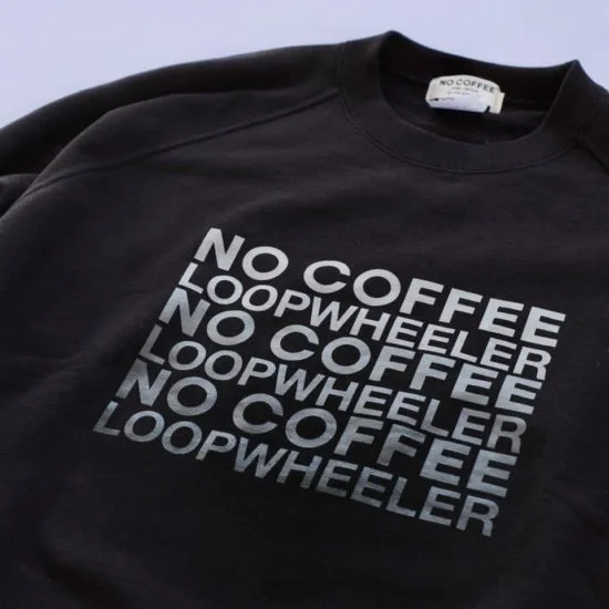 5周年記念商品第2弾 NO COFFEE × LOOPWHEELER 写真 3